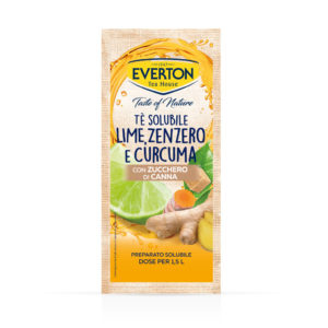 Tè Solubile Lime Zenzero e Curcuma con Zucchero di Canna