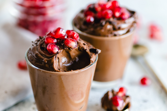 Dessert per il cenone di Natale: mousse con tè verde al gelsomino